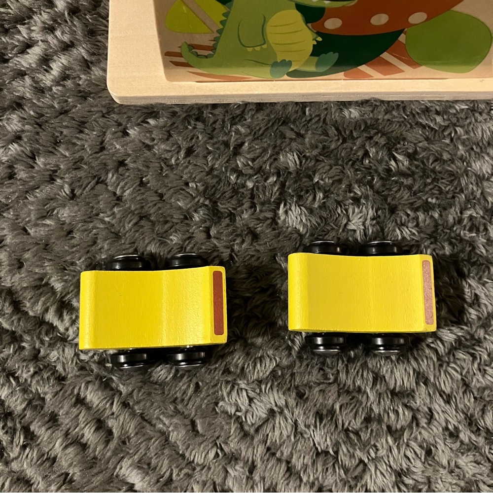 Spark Create Imagine Trees, Cars, and Tracks Race Set, Wooden Toddler Toy - Picture 7 of 10